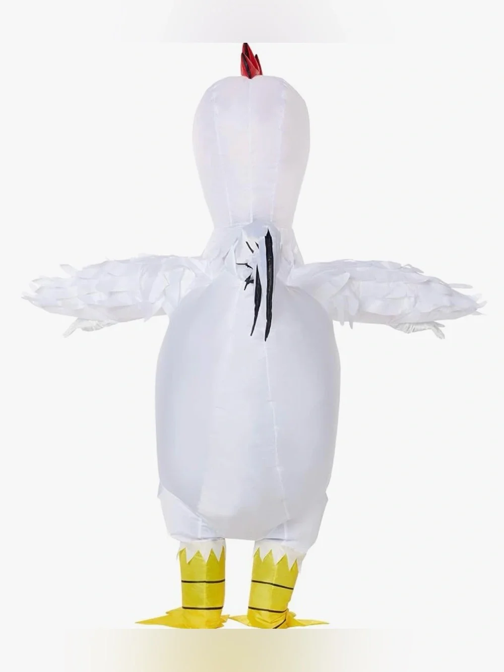 Spirit Halloween Adult and Kids - Chicken Inflatable Costume inflates 7 ft tall
